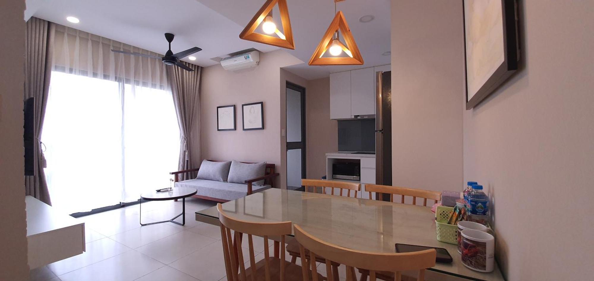 Căn hộ Monmon - Masteri Thao Dien 2br- Landmark 81 & Pool View *